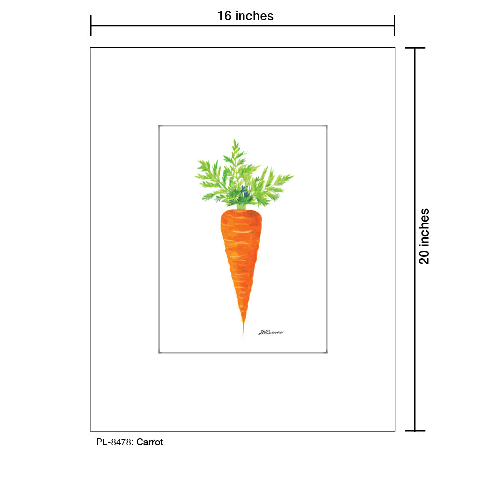 Carrot, Print (#8478B)