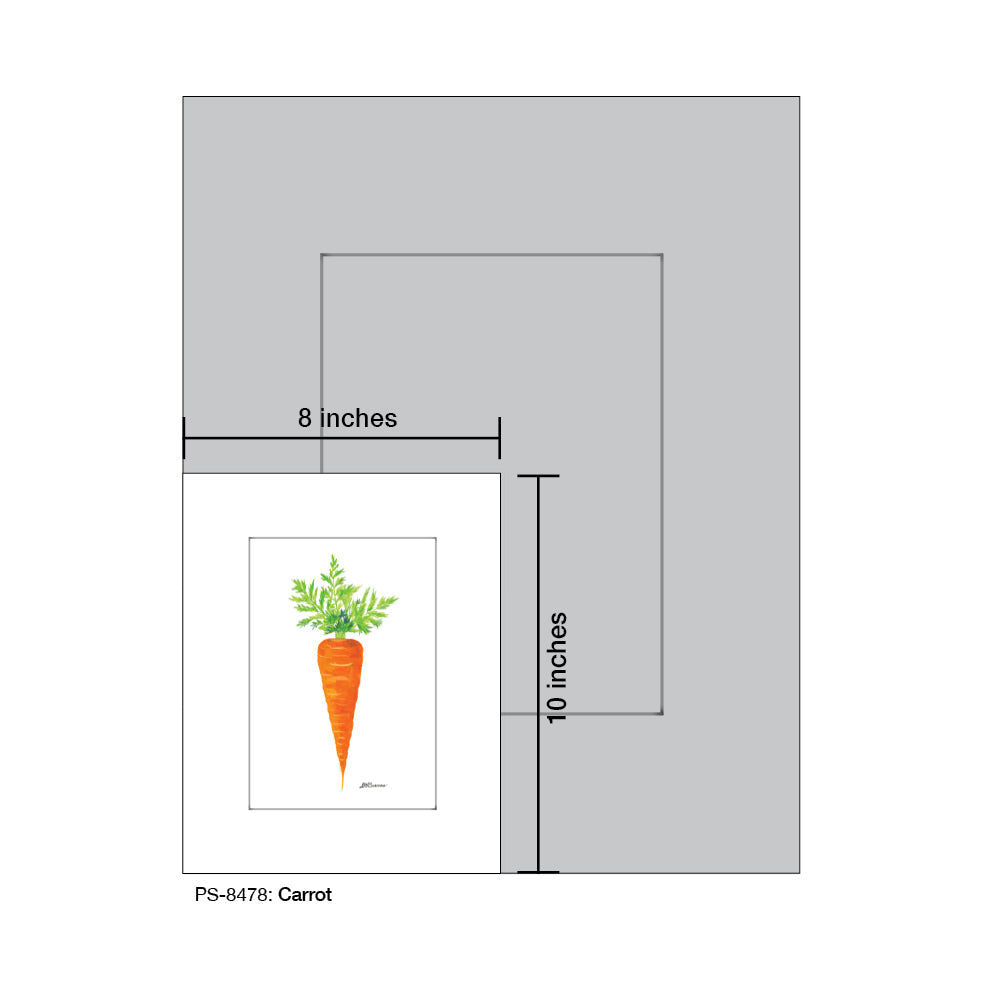 Carrot, Print (#8478B)