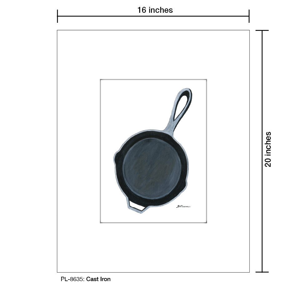Cast Iron, Print (#8635B)