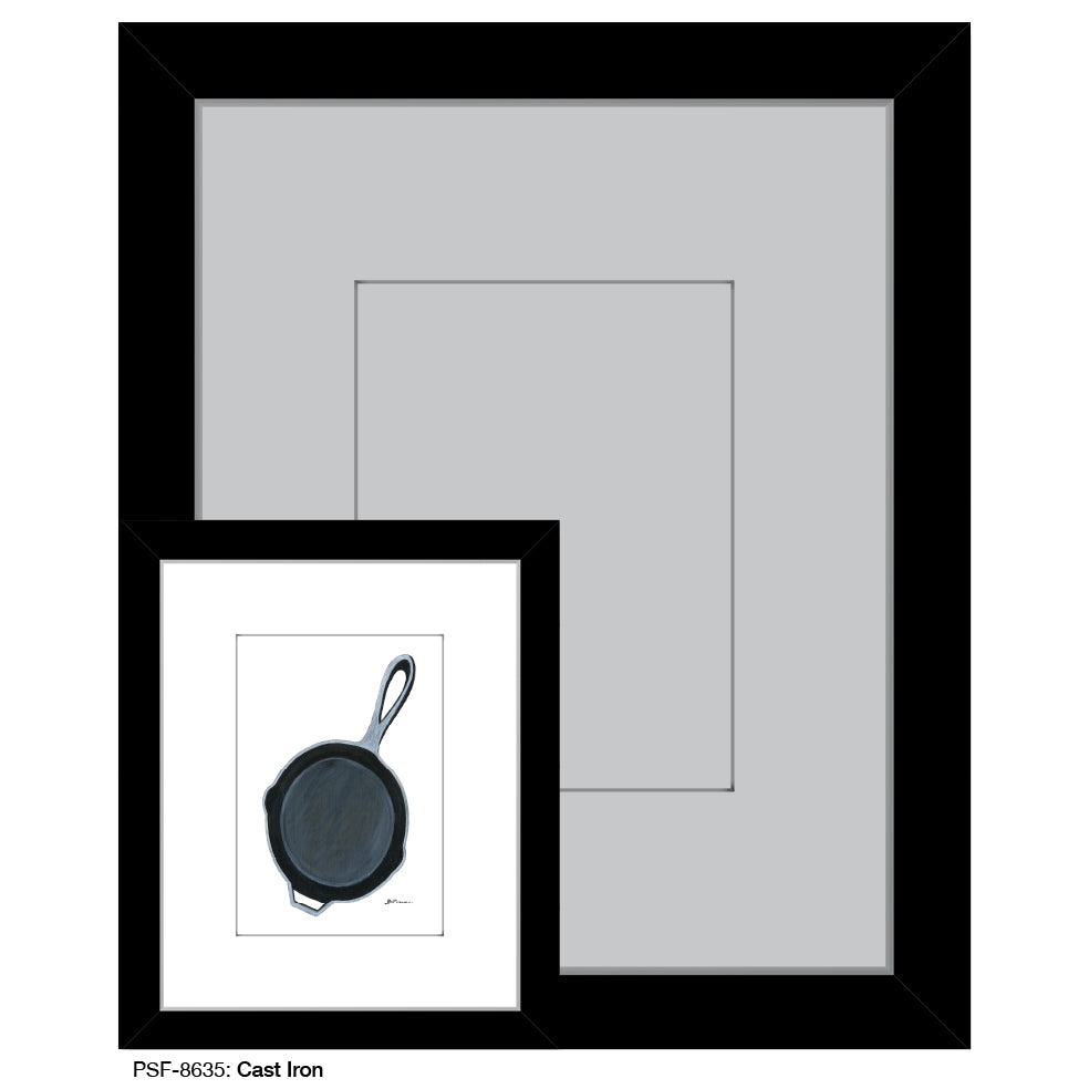 Cast Iron, Print (#8635B)