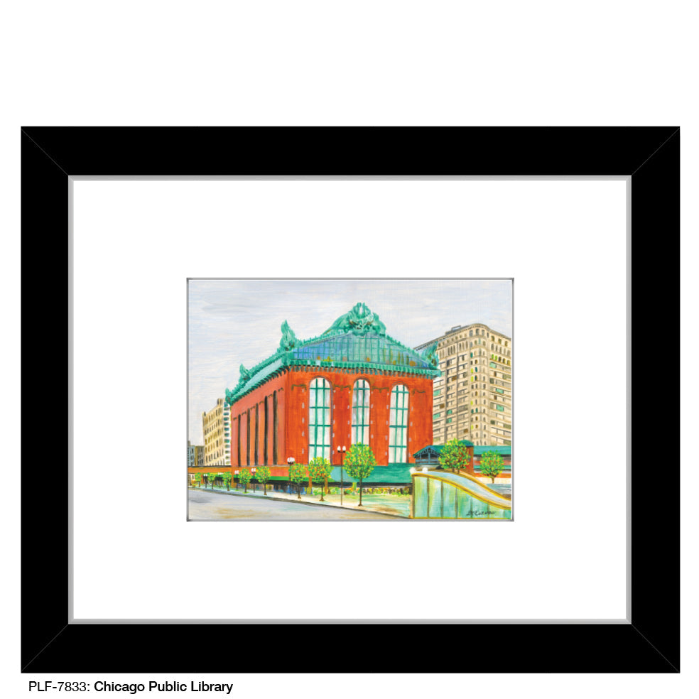 Chicago Public Library, Print (#7833A)