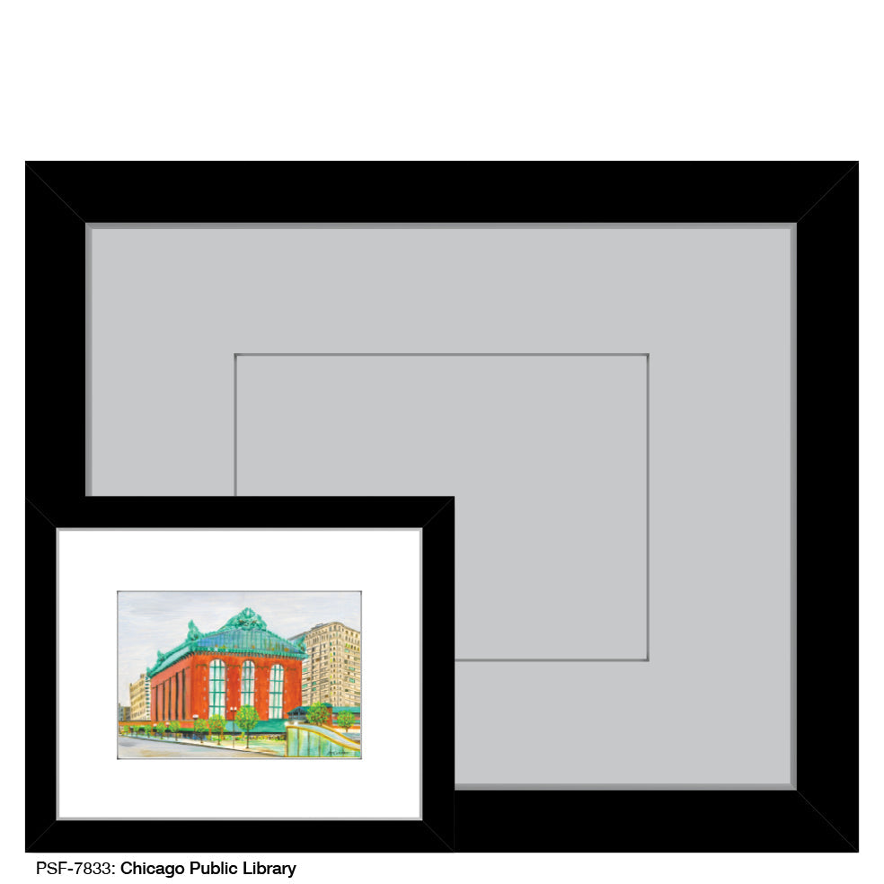 Chicago Public Library, Print (#7833A)