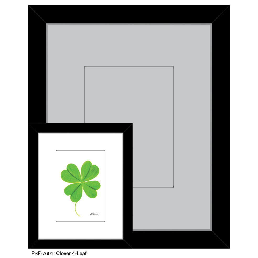 Clover 4-Leaf, Print (#7601E)