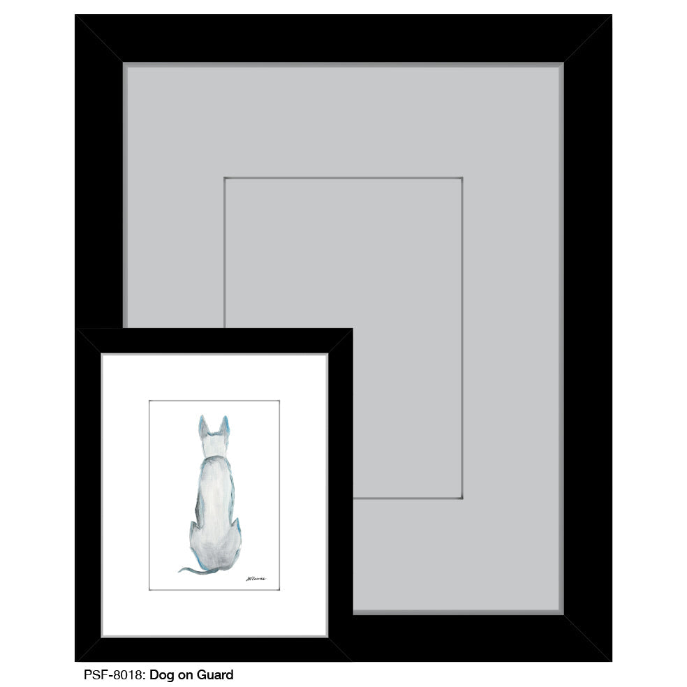 Dog on Guard, Print (#8018D)