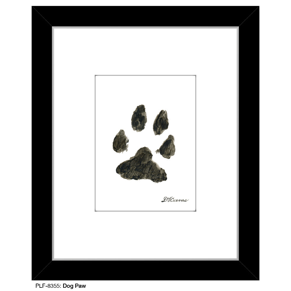 Dog Paw, Print (#8355G)