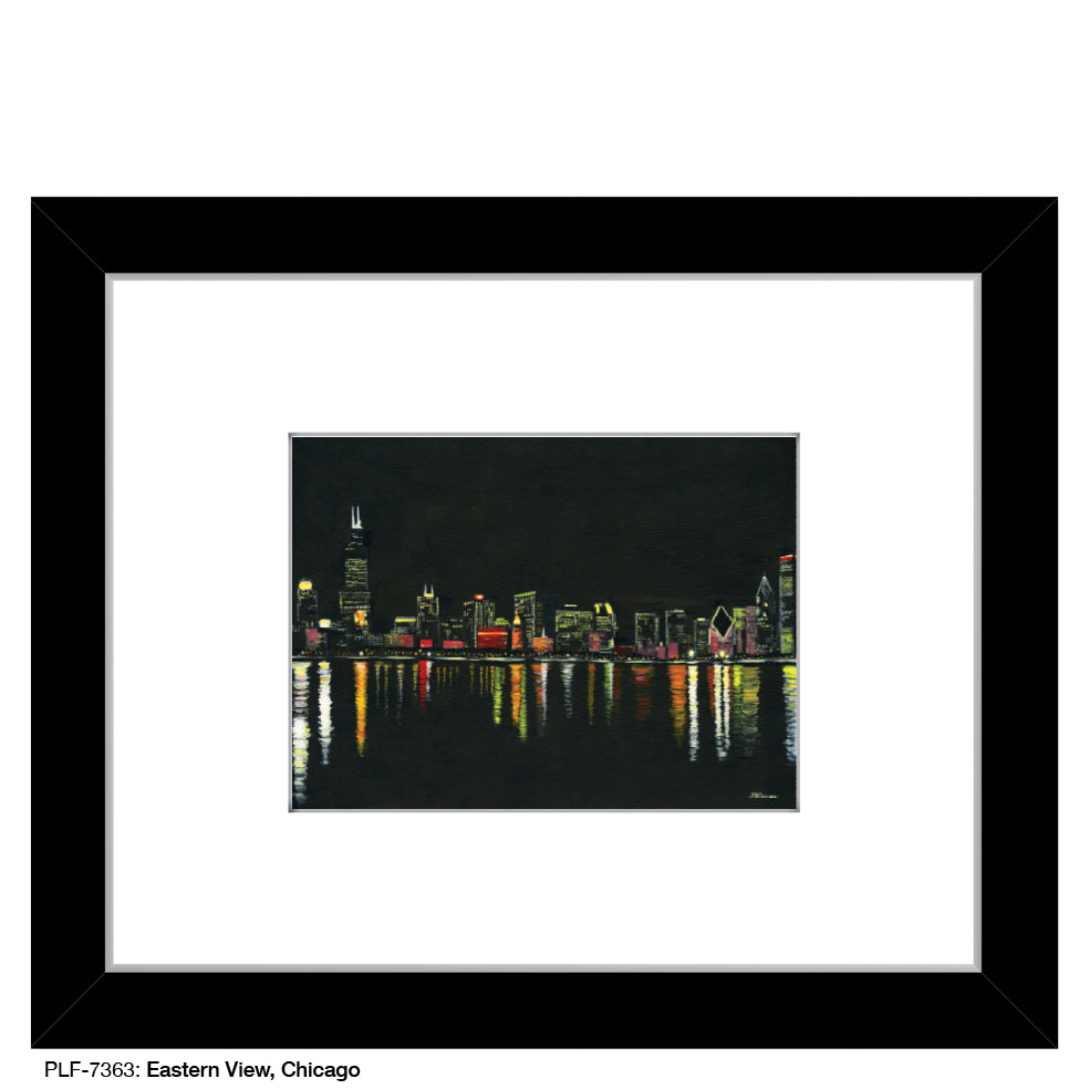 Eastern View, Chicago, Print (#7363A)