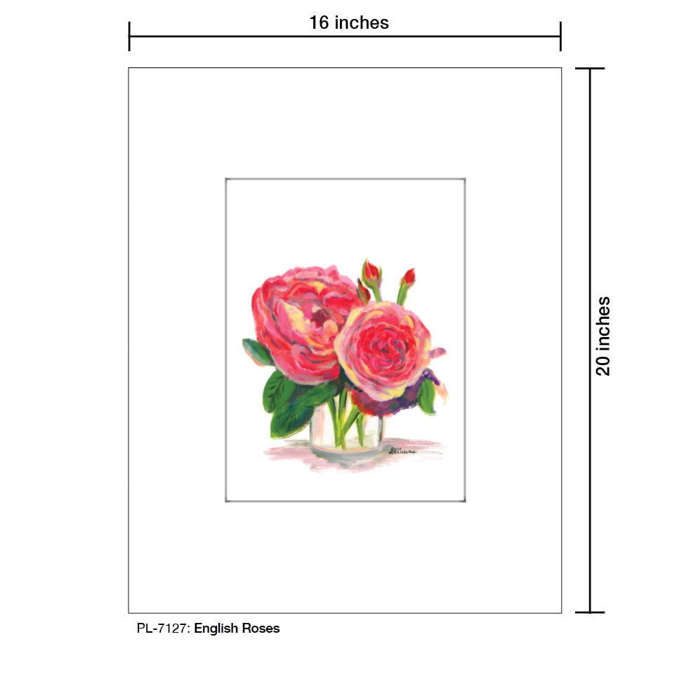 English Roses, Print (#7127A)
