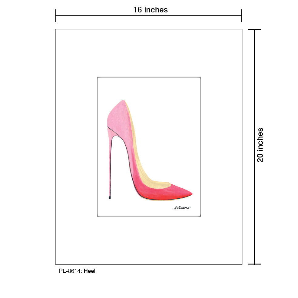 Heel, Print (#8614A)