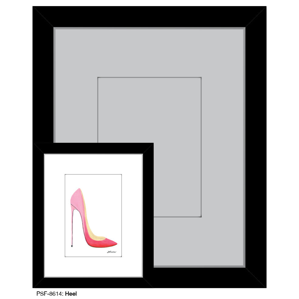 Heel, Print (#8614A)