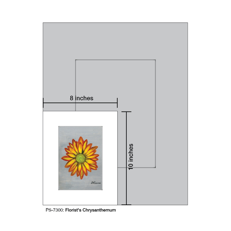 Florist's Chrysanthemum, Print (#7300A)