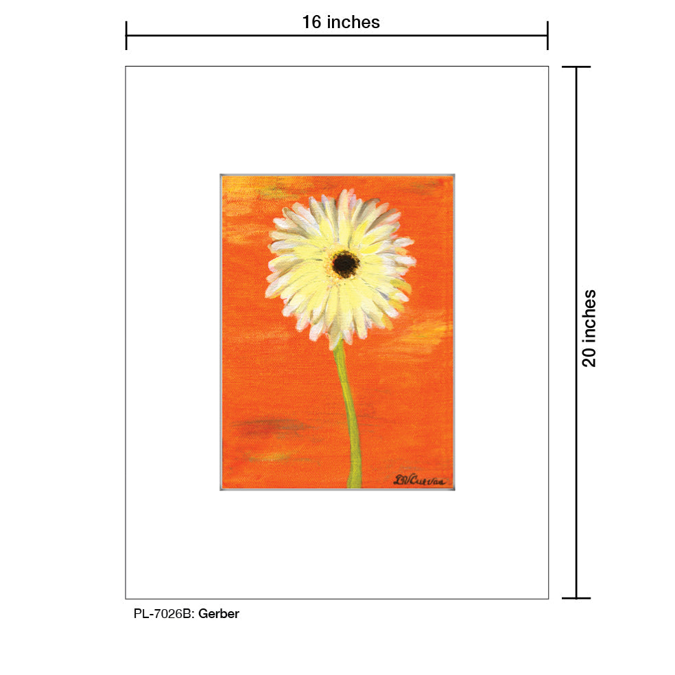 Gerber, Print (#7026B)