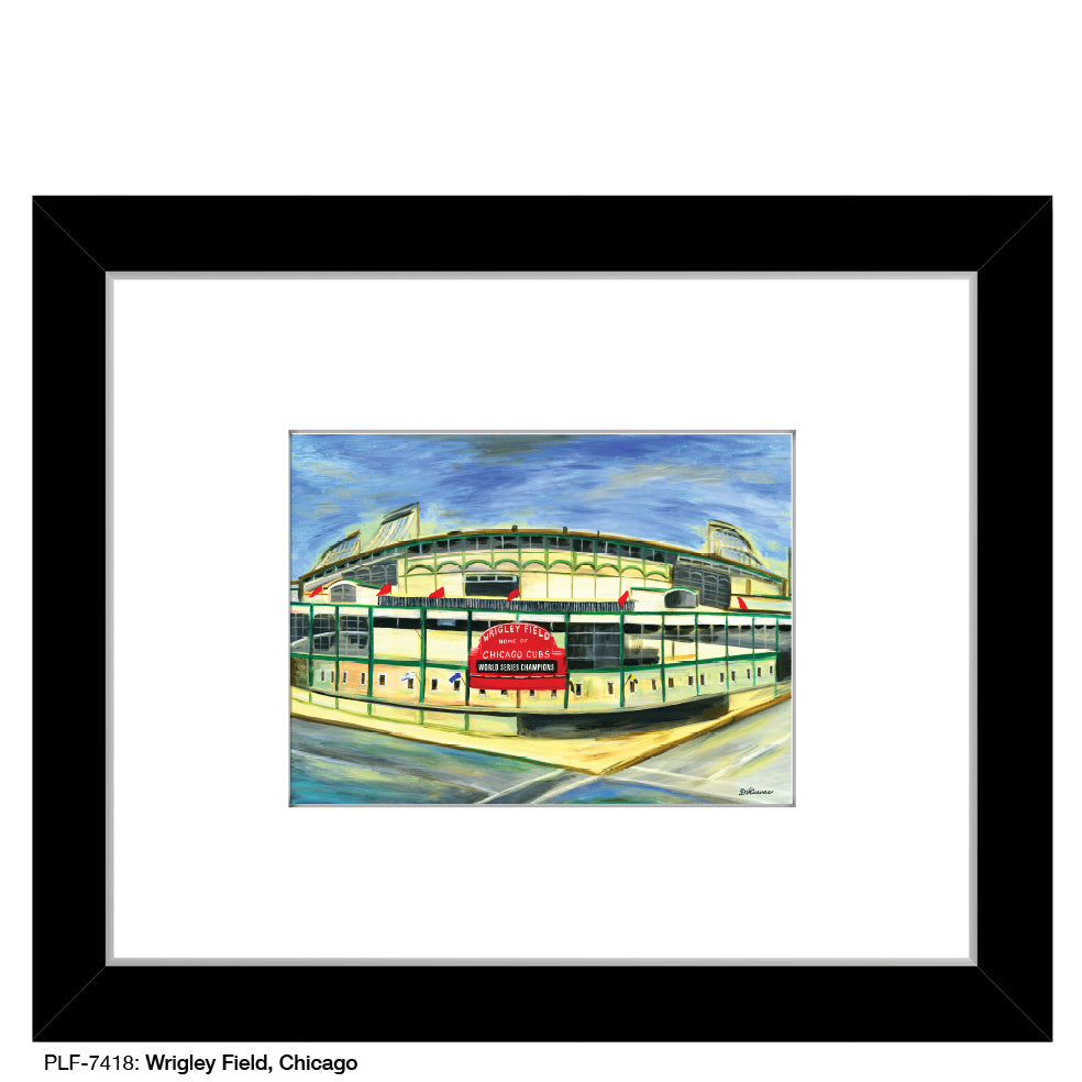 Wrigley Field, Chicago, Print (#7418B)