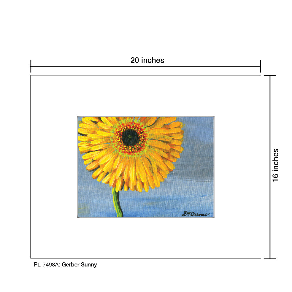 Gerber Sunny, Print (#7498A)