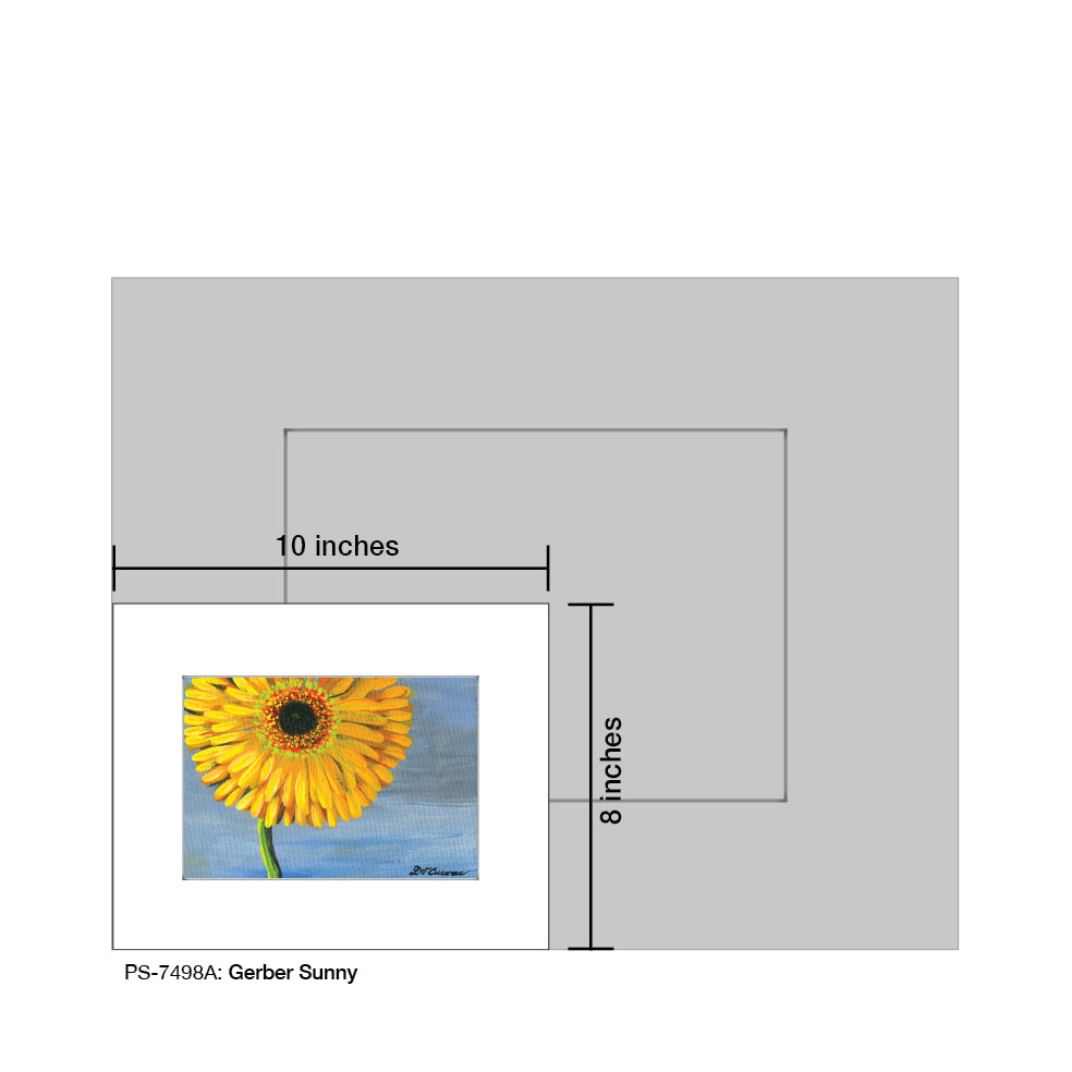Gerber Sunny, Print (#7498A)