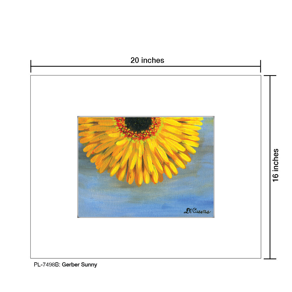 Gerber Sunny, Print (#7498B)