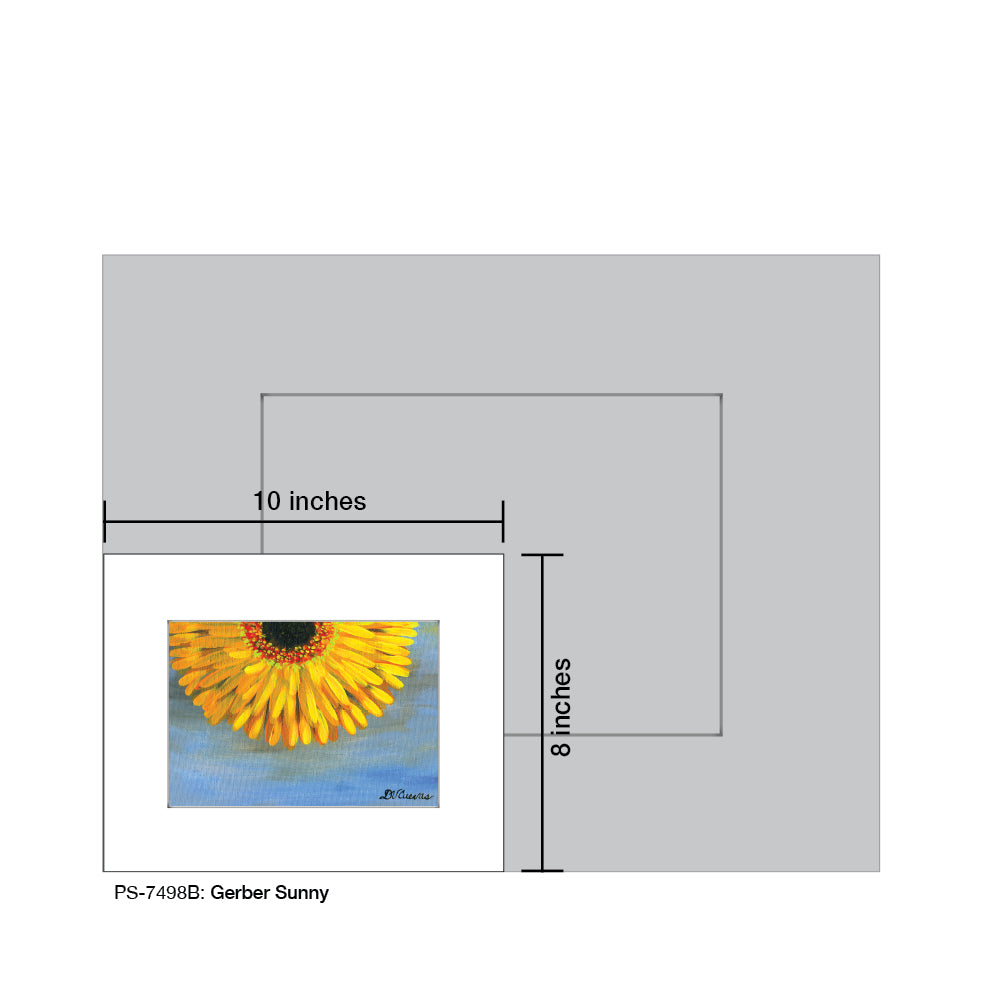 Gerber Sunny, Print (#7498B)