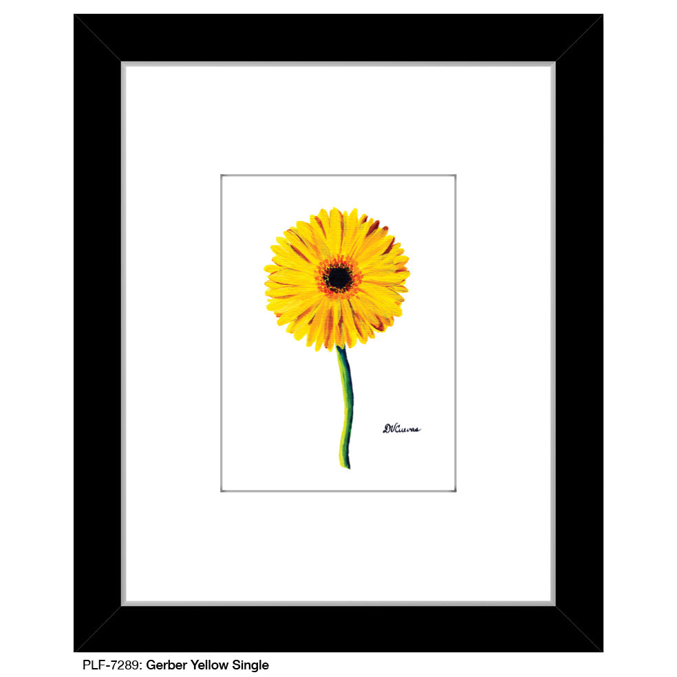 Gerber Yellow Single, Print (#7289A)