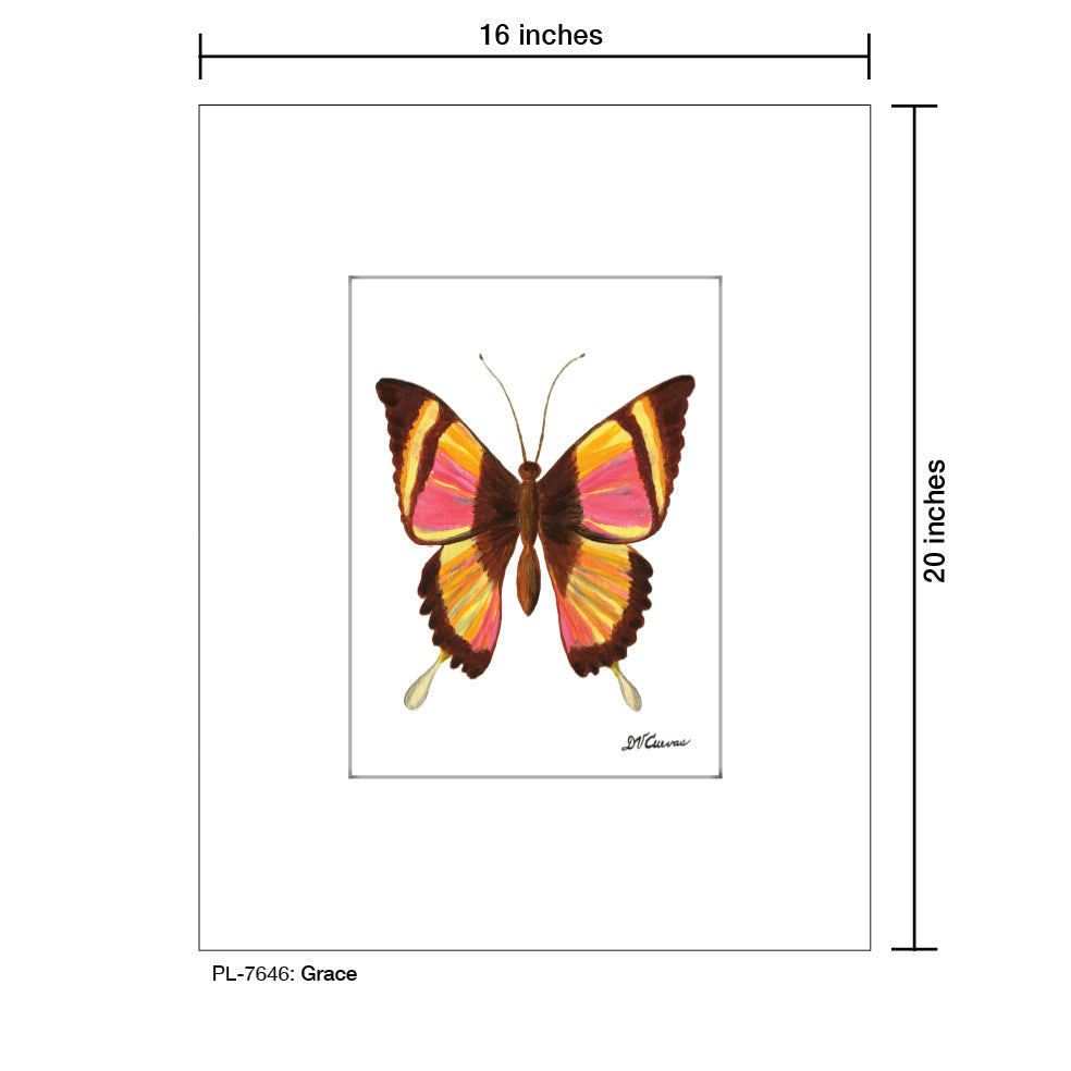 Grace Butterfly, Print (#7646C)