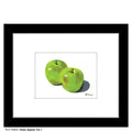 Green Apples Trio 1, Print (#7485A)