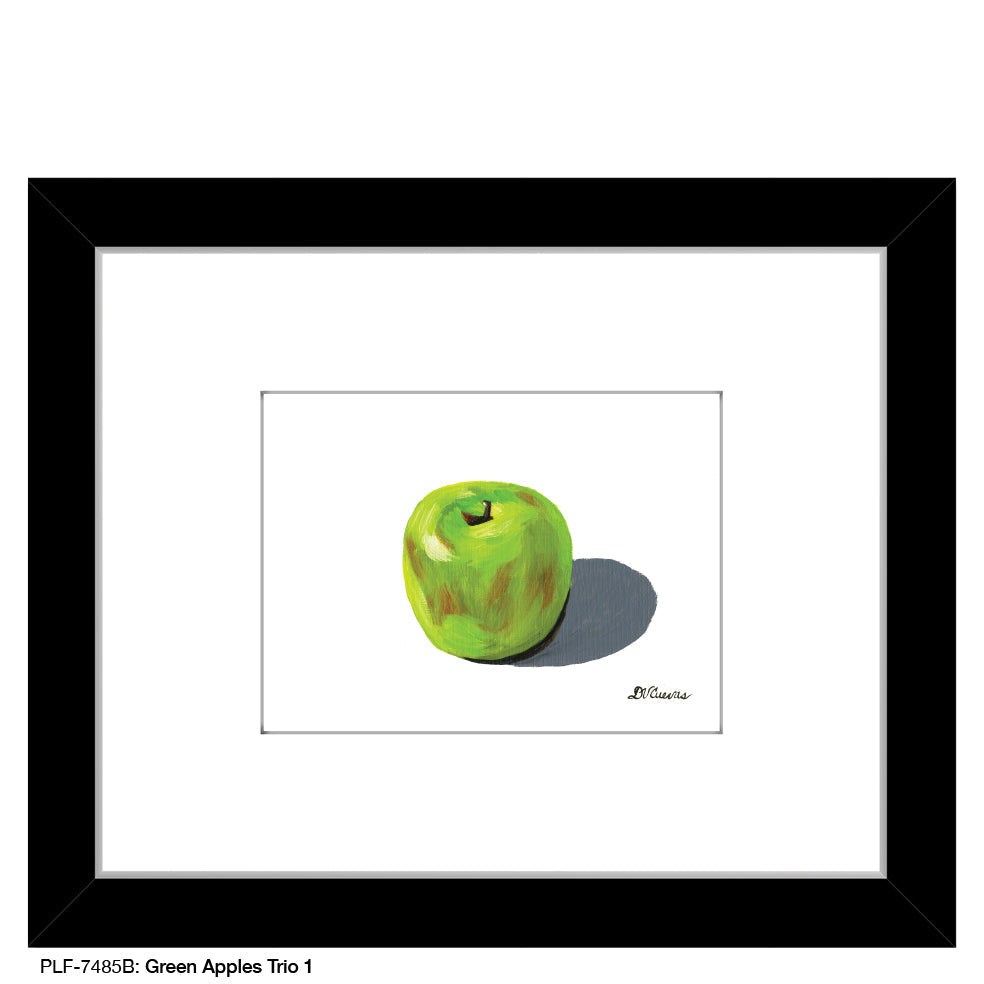 Green Apples Trio 1, Print (#7485B)