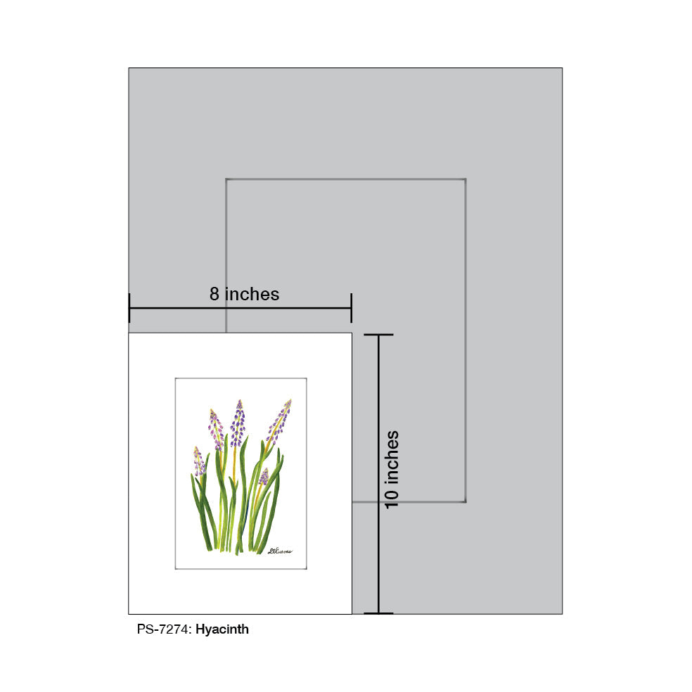 Hyacinth, Print (#7274A)