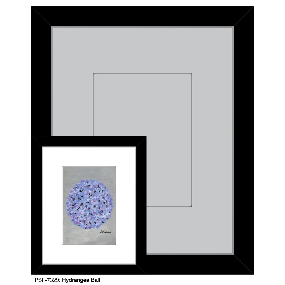 Hydrangea Ball, Print (#7329A)