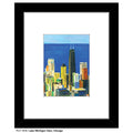 Lake Michigan View, Chicago, Print (#7838A)