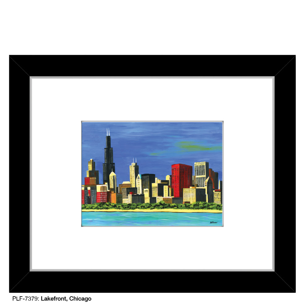 Lakefront, Chicago, Print (#7379A)