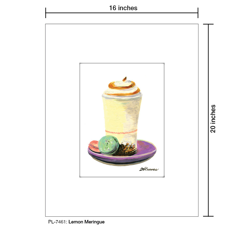 Lemon Meringue, Print (#7461A)