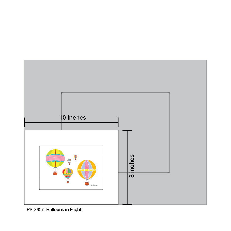 Balloons in Flight, Print (#8657C)