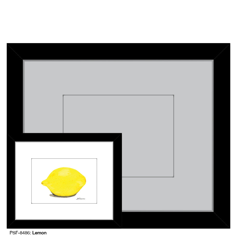 Lemon, Print (#8486A)