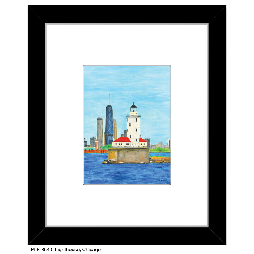 Lighthouse, Chicago, Print (#8640A)