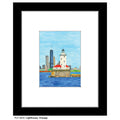 Lighthouse, Chicago, Print (#8640A)