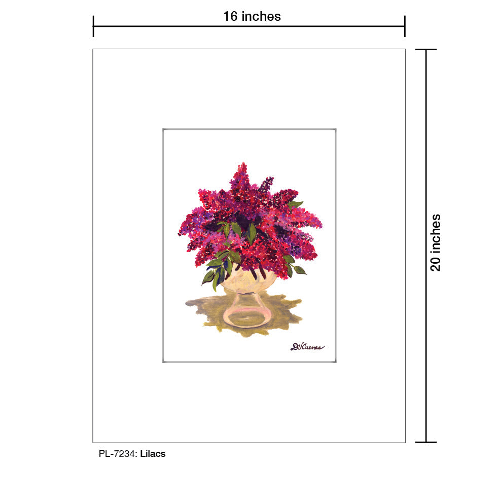 Lilacs, Print (#7234A)