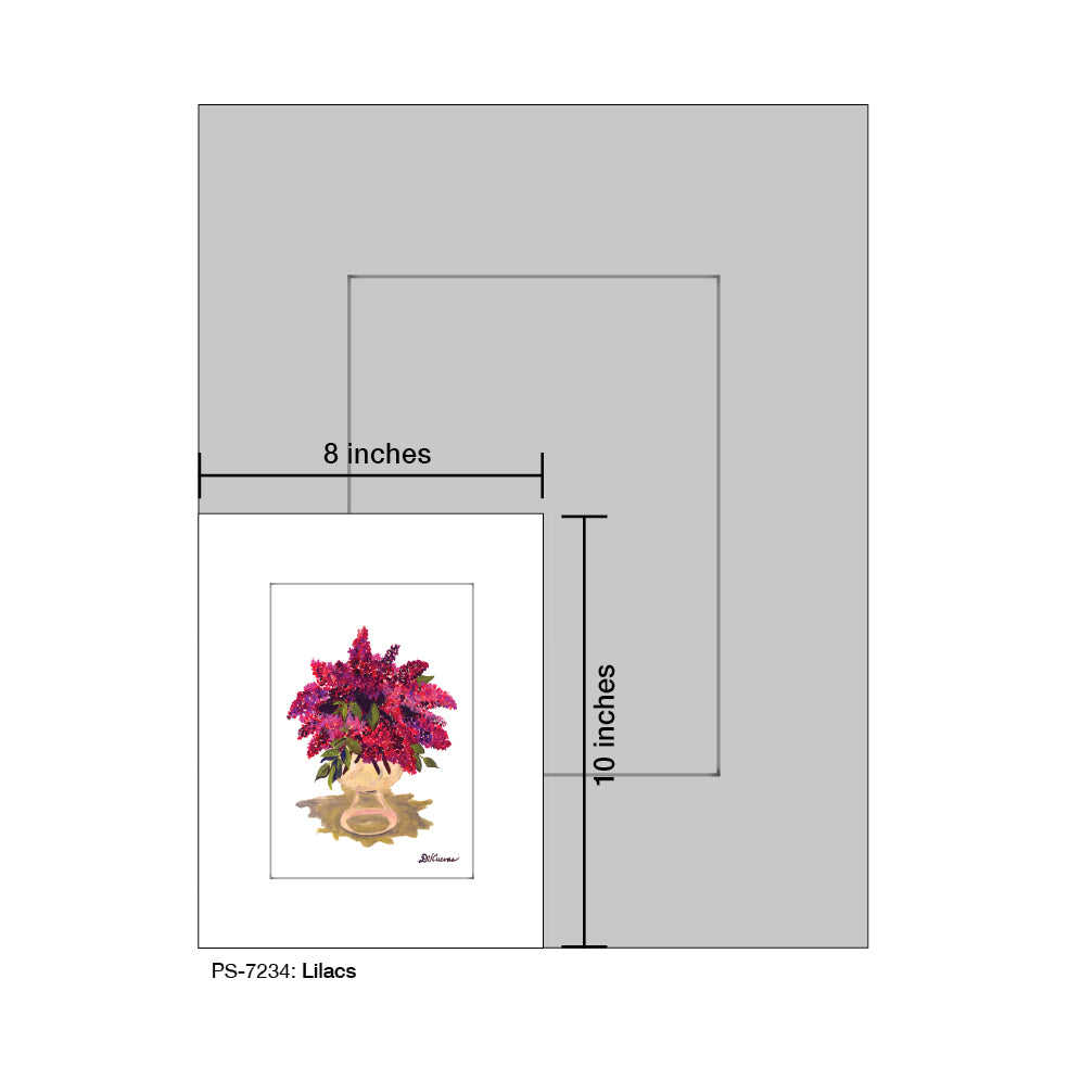 Lilacs, Print (#7234A)