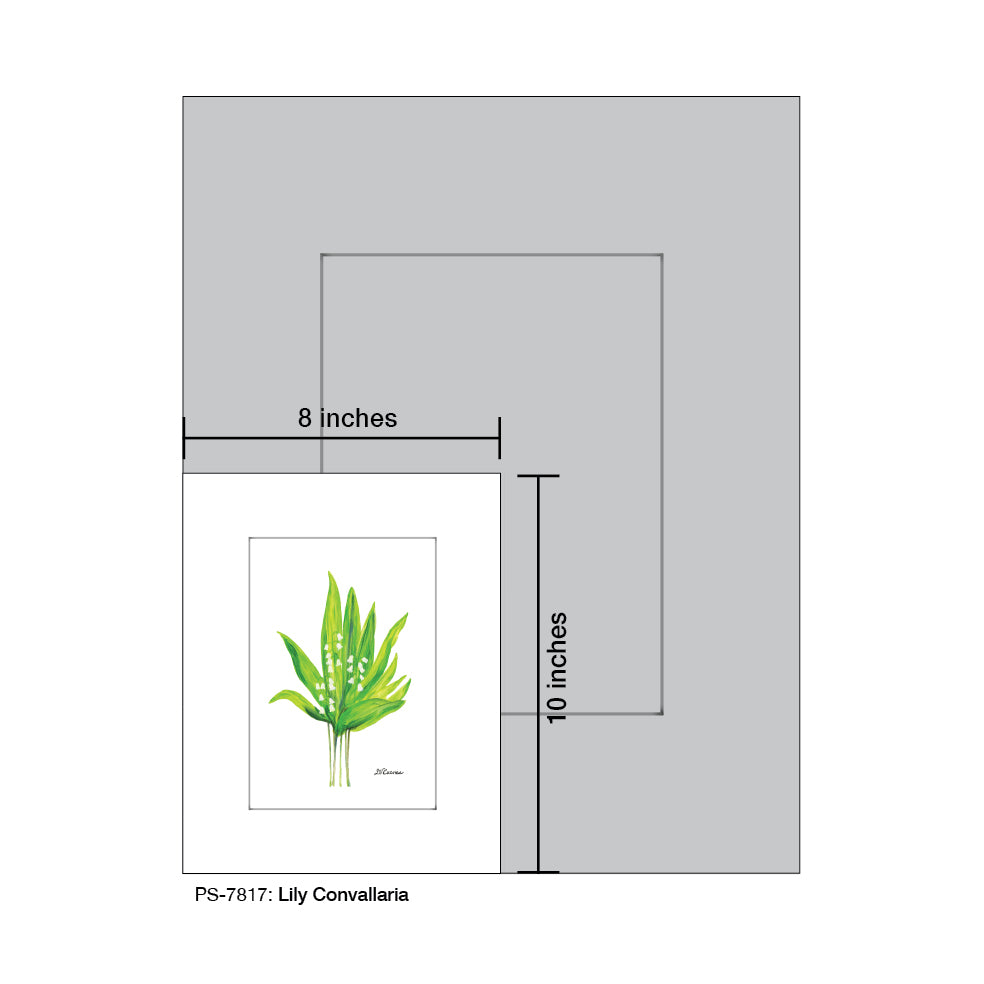 Lily Convallaria, Print (#7817C)