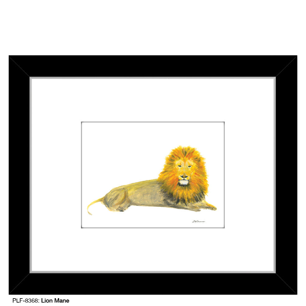 Lion Mane, Print (#8368D)
