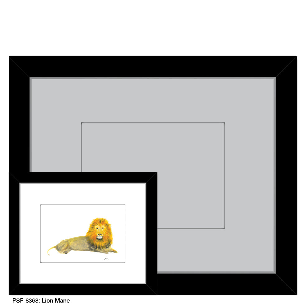 Lion Mane, Print (#8368D)