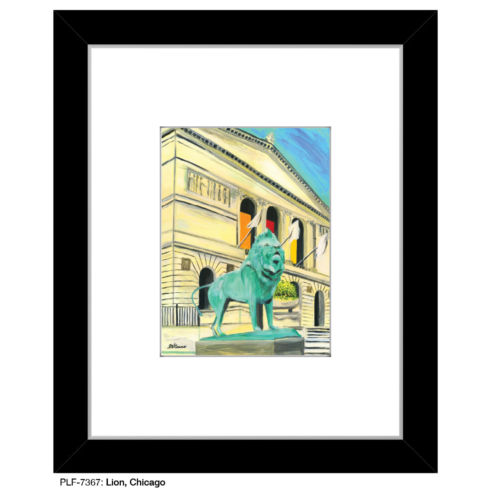 Lion, Chicago, Print (#7367A)
