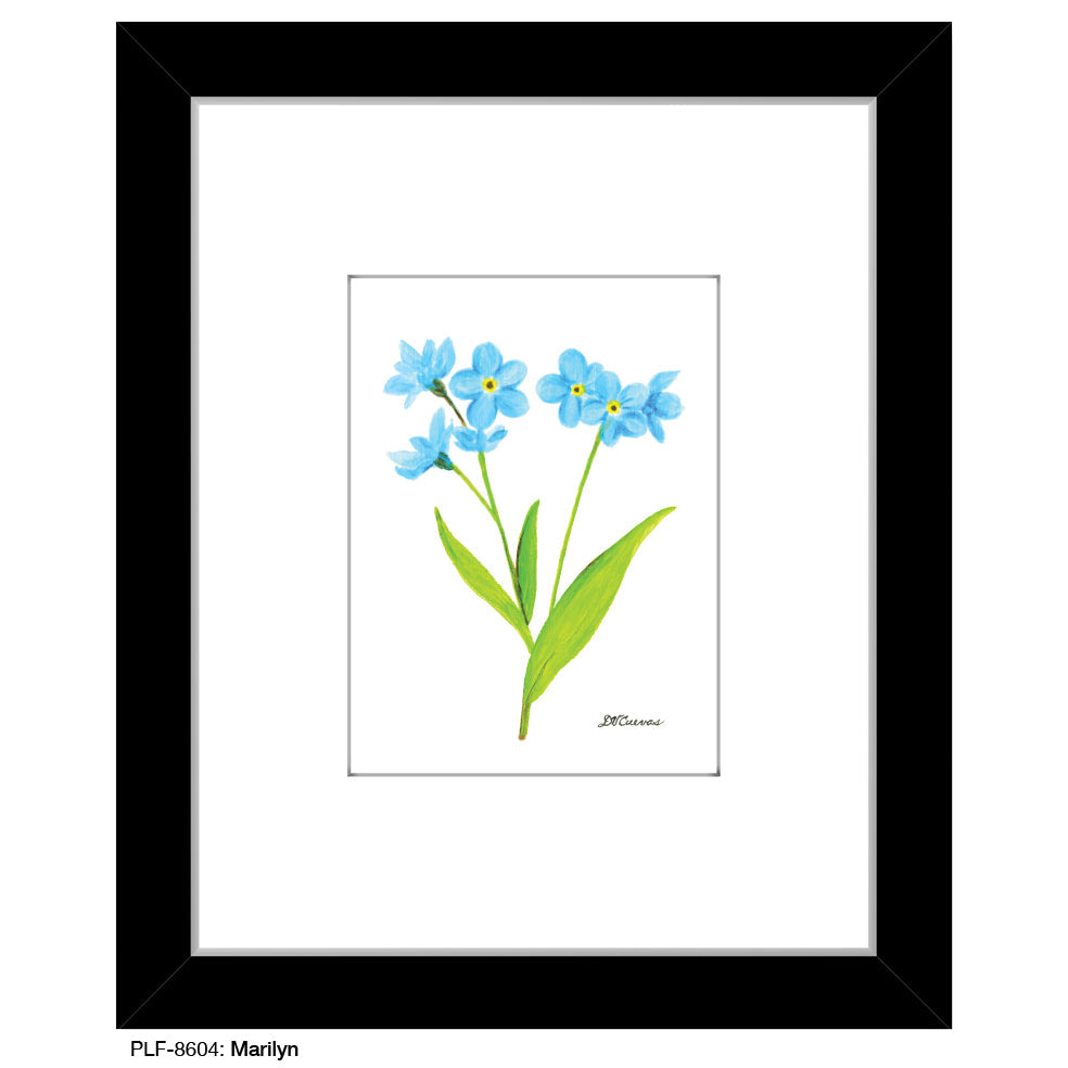 Marilyn Forget Me Not, Print (#8604A)