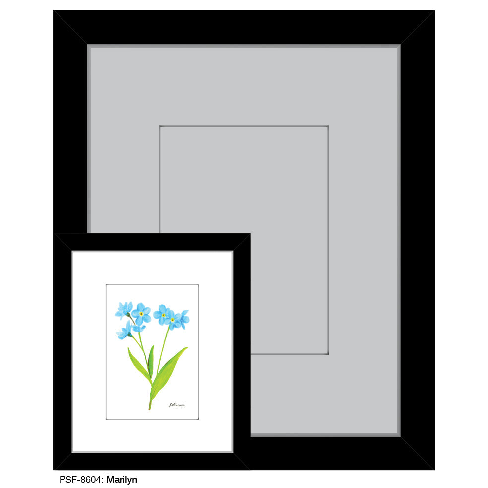 Marilyn Forget Me Not, Print (#8604A)