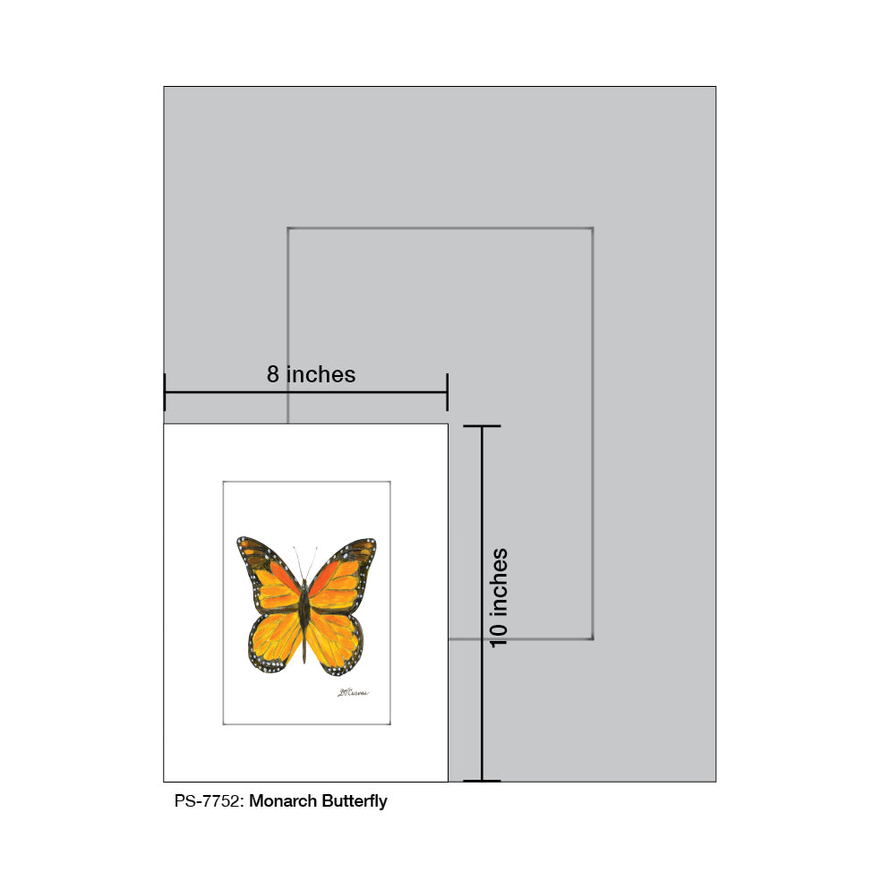 Monarch Butterfly, Print (#7752B)