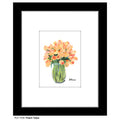 Peach Tulips, Print (#7330A)