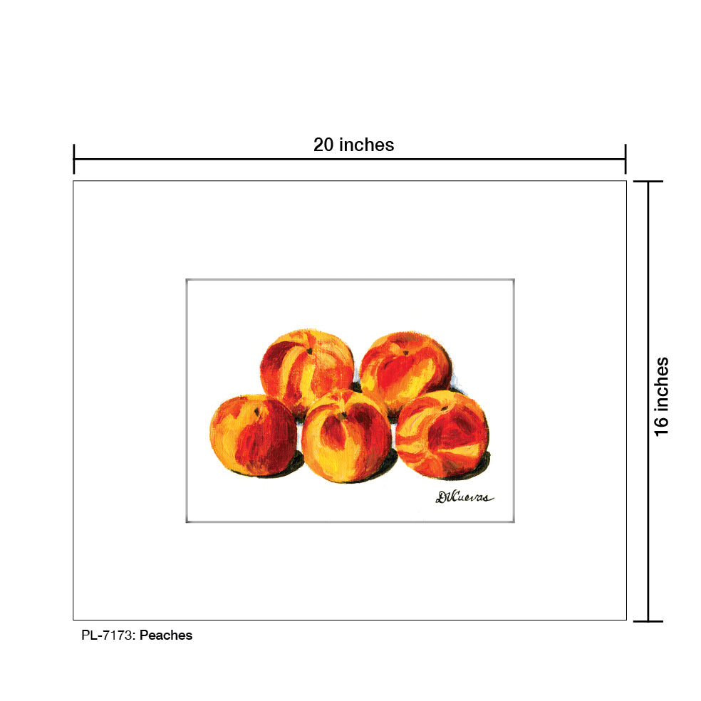 Peaches, Print (#7173A)