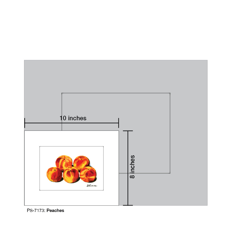 Peaches, Print (#7173A)