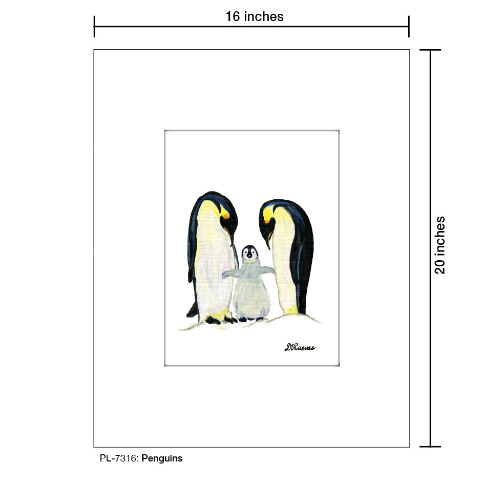 Penguins, Print (#7316A)