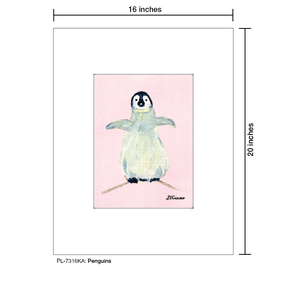 Penguins, Print (#7316KA)