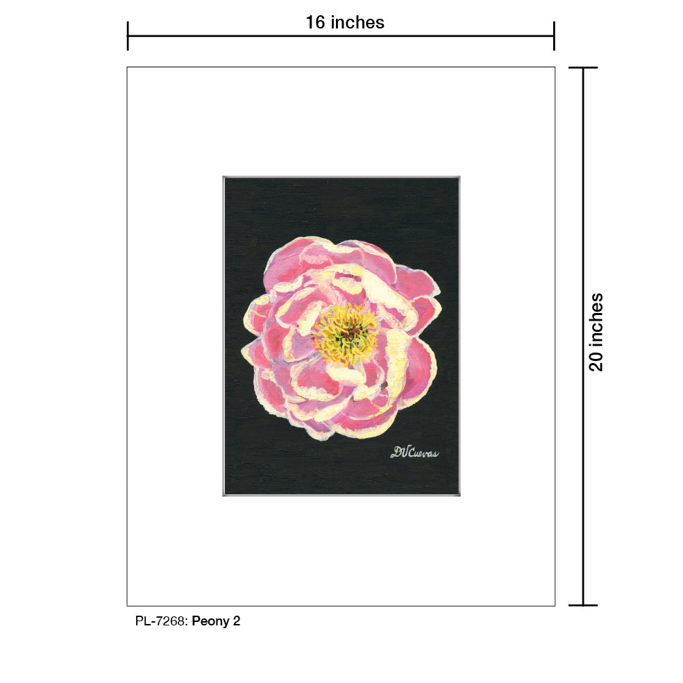 Peony 2, Print (#7268A)