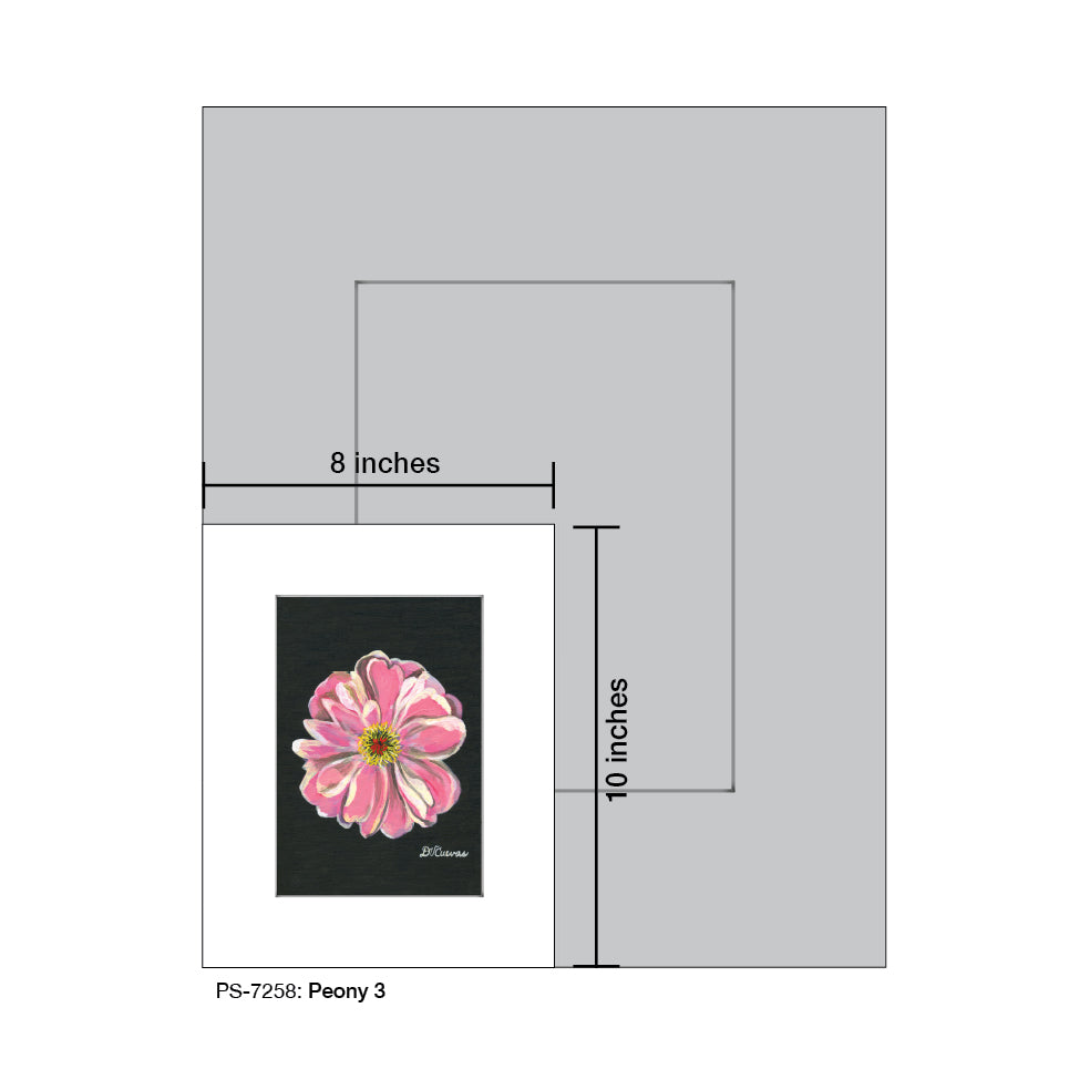 Peony 3, Print (#7258D)