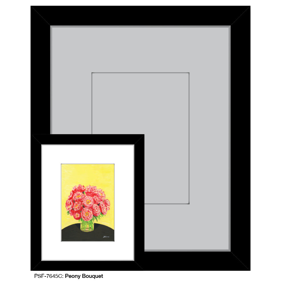Peony Bouquet, Print (#7645C)